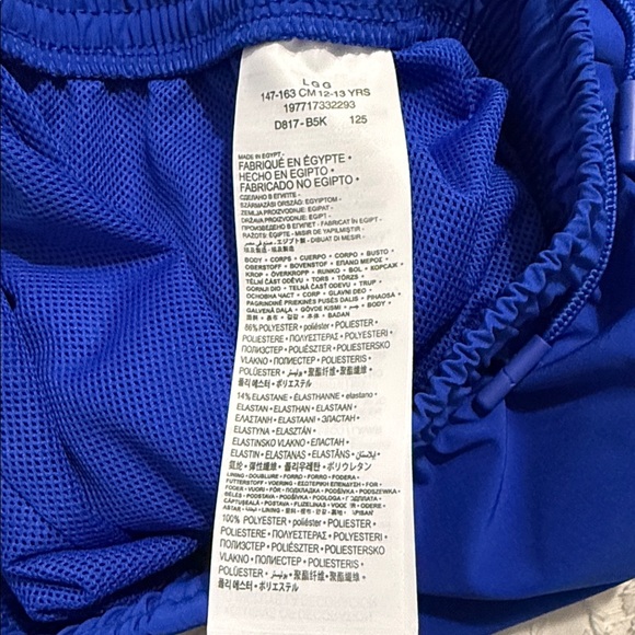 Nike Jordan Jumpman Blue Athletic Boy’s Shorts Size Large NWT - Picture 5 of 7